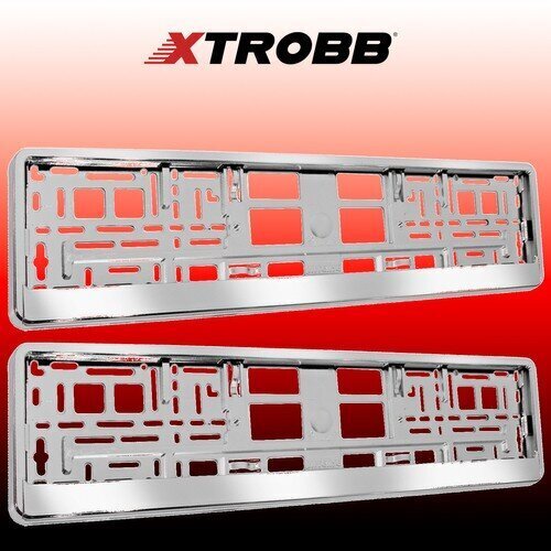 Rekisterikilven runko Xtrobb 22048 2 kpl. hinta ja tiedot | Lisätarvikkeet autoiluun | hobbyhall.fi