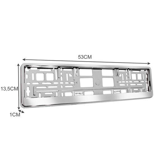 Rekisterikilven runko Xtrobb 22048 2 kpl. hinta ja tiedot | Lisätarvikkeet autoiluun | hobbyhall.fi