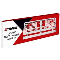 Rekisterikilven runko Xtrobb 22048 2 kpl. hinta ja tiedot | Lisätarvikkeet autoiluun | hobbyhall.fi