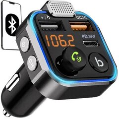 Xtrobb 22355 FM Bluetooth lähetin/laturi hinta ja tiedot | Lisätarvikkeet autoiluun | hobbyhall.fi