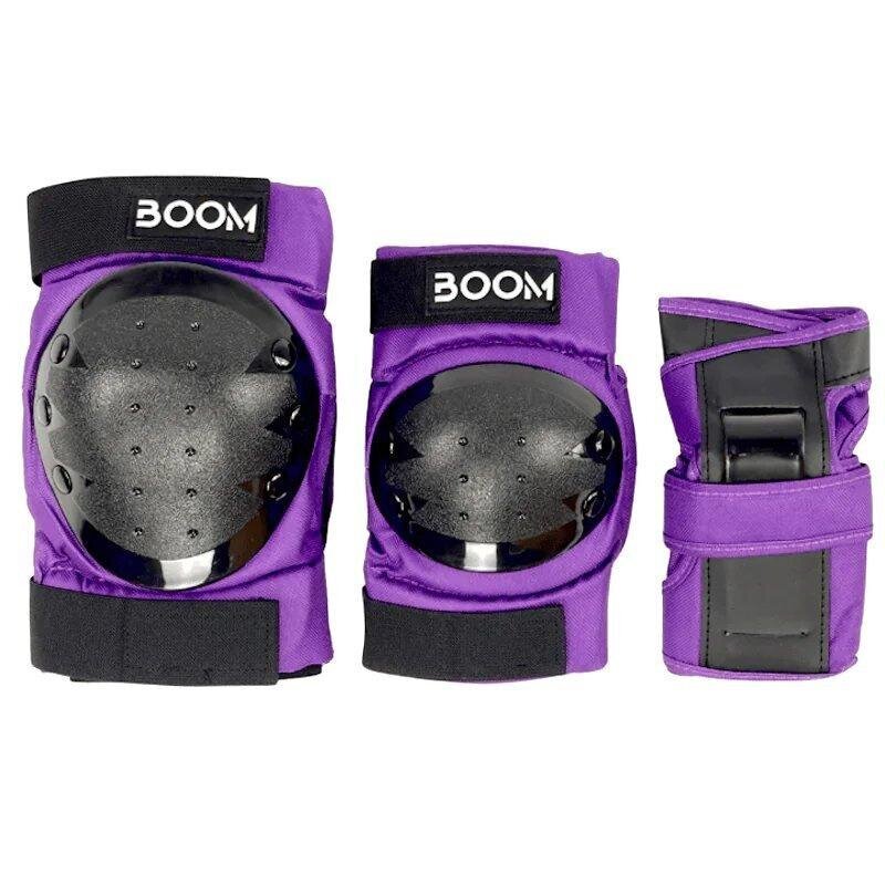 Sulakkeet BOOM Classic Tripple Pad Set, violetti (M) hinta ja tiedot | Muut pyörätarvikkeet | hobbyhall.fi