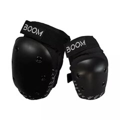 Polvi- ja kyynärsuojat BOOM Basic Double Pad Set, musta (M) hinta ja tiedot | Muut pyörätarvikkeet | hobbyhall.fi