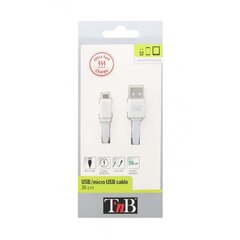 Tnb, USB/microUSB, 30cm hinta ja tiedot | Kaapelit ja adapterit | hobbyhall.fi