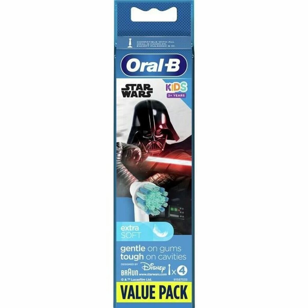 Oral-B Kids Star Wars hinta ja tiedot | Sähköhammasharjan vaihtoharjat | hobbyhall.fi