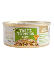 Applaws Dog Taste Toppers kanaa, lammasta ja porkkanaa, 12x156g hinta ja tiedot | Koiran märkäruoka | hobbyhall.fi