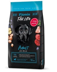 Fitmin For Life Adult Large Breed, siipikarjaa, 13 kg hinta ja tiedot | Koiran kuivaruoka | hobbyhall.fi