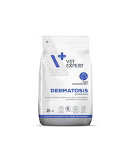 VetExpert Veterinary Diet Cat Dermatosis, 2 kg hinta ja tiedot | Kissan kuivaruoka | hobbyhall.fi