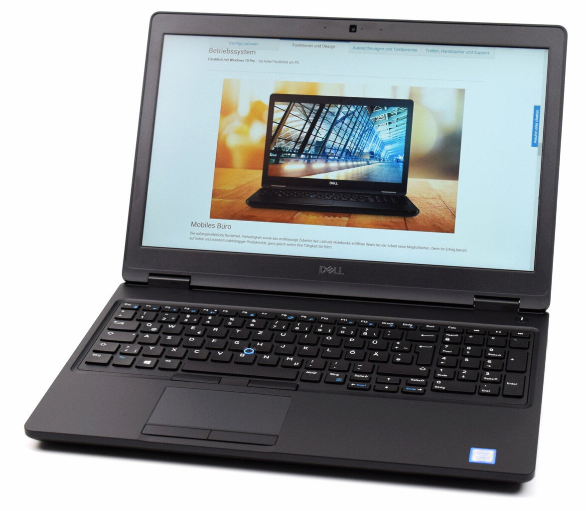 Dell E5590 i5-8350U, 15.6", 16GB, 960GB SSD, Windows 10 Professional hinta ja tiedot | Kannettavat tietokoneet | hobbyhall.fi