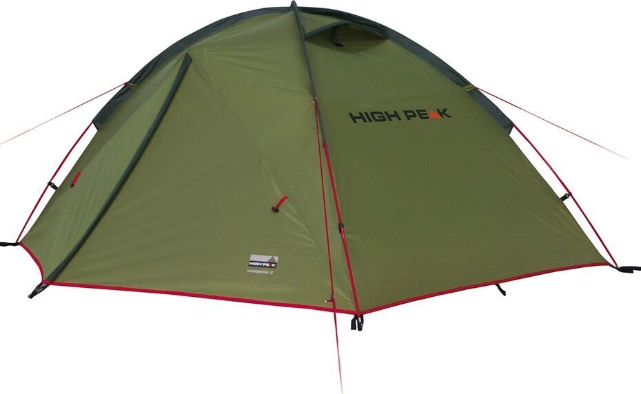 High Peak Woodpecker Teltta, vihreä hinta ja tiedot | Teltat | hobbyhall.fi