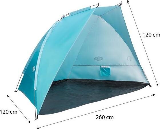 Rantateltta NILS CAMP NC8030 turkoosi hinta ja tiedot | Teltat | hobbyhall.fi