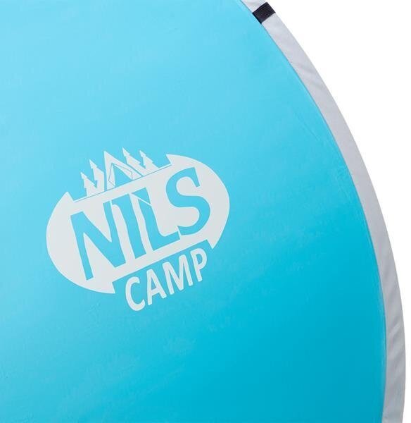 Taitettava rantateltta Nils Camp NC3173, sininen/harmaa hinta ja tiedot | Teltat | hobbyhall.fi