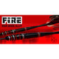 Darts Harrows Fire High Grade Alloy Steeltip, 3 kpl, musta, punainen hinta ja tiedot | Darts | hobbyhall.fi