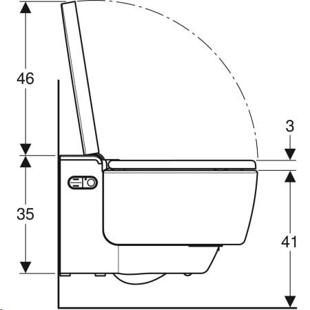 WC Geberit AcuaClean Mera Comfort Rimless TurboFlush Soft Close 146.211.11.1 hinta ja tiedot | WC-istuimet | hobbyhall.fi