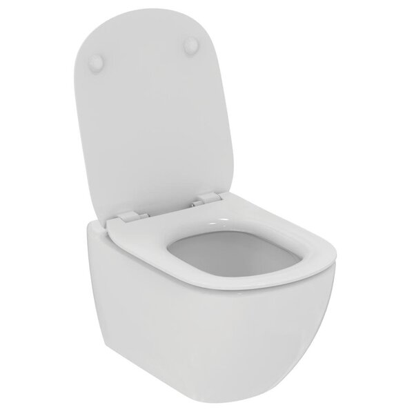 Riippuva wc Ideal Standard Tesi AquaBlade, hitaasti laskeutuva kansi T354601