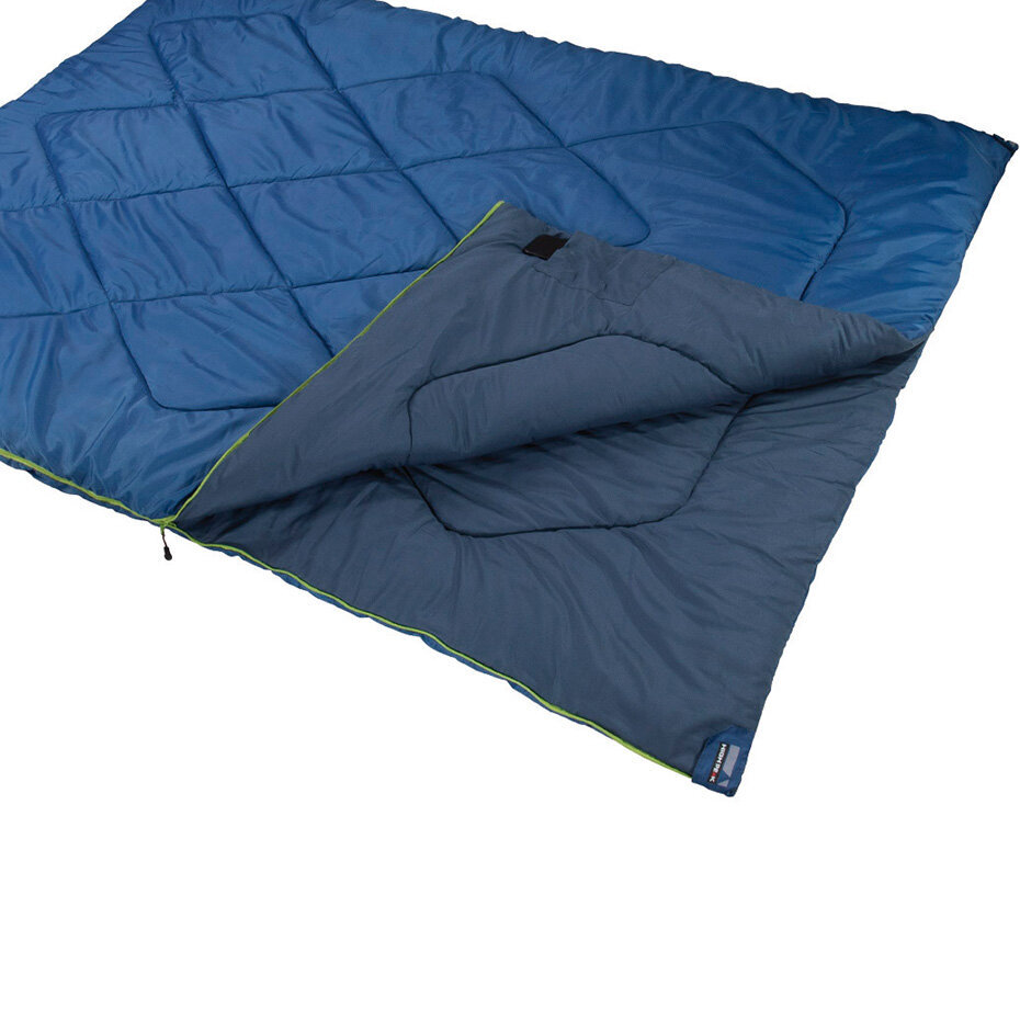 Makuupussi High Peak Ceduna Duo 200 x 150 cm, sininen hinta ja tiedot | Makuupussit | hobbyhall.fi