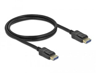 Delock DisplayPort, 1 m hinta ja tiedot | Kaapelit ja adapterit | hobbyhall.fi