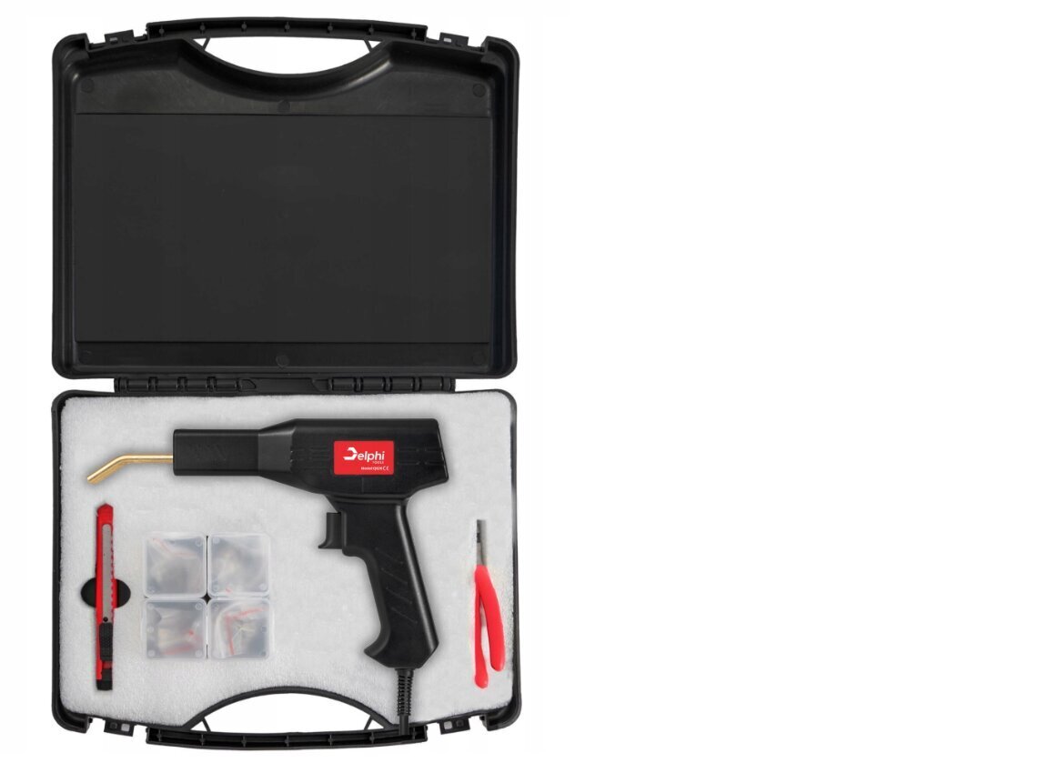 Muovin hitsauskone Delphi Tools 800 pistolla 50W hinta ja tiedot | Hitsauslaitteet | hobbyhall.fi