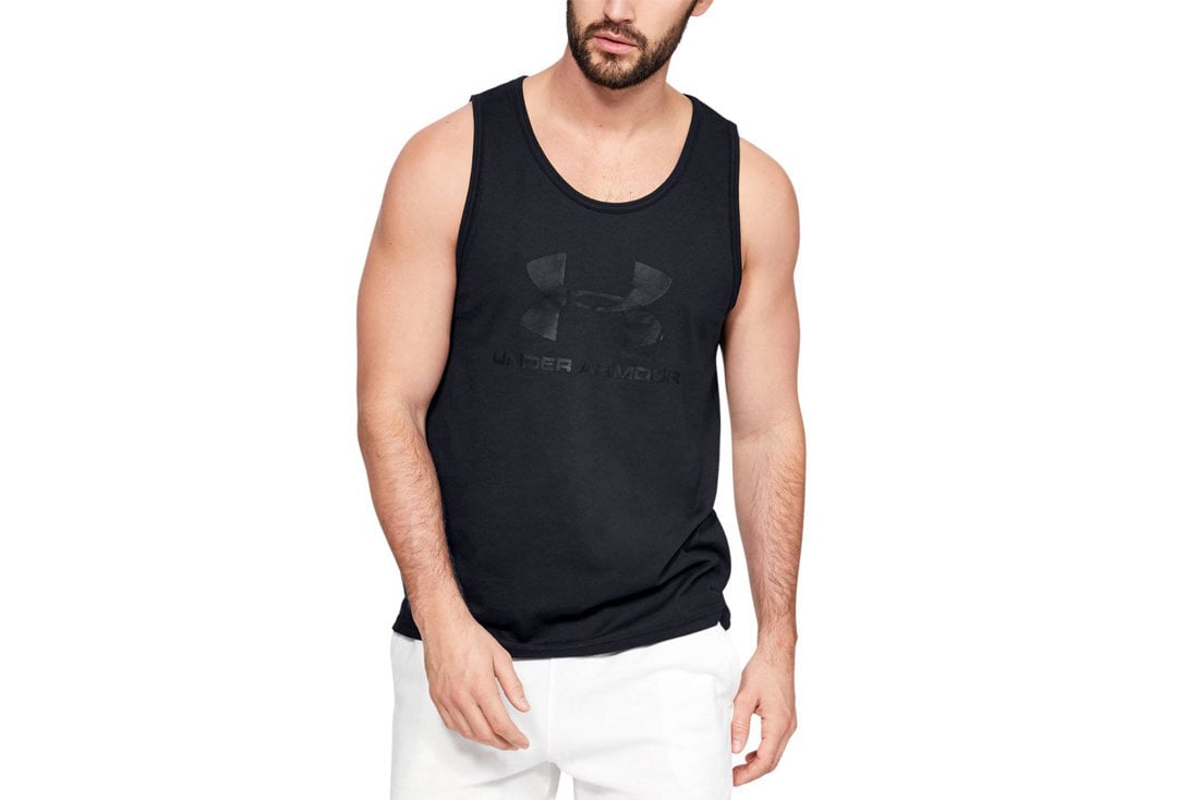 Urheilu T-paita miehille Under Armour Sportstyle Logo Tank M 1329589 001, 48552 hinta ja tiedot | Miesten urheiluvaatteet | hobbyhall.fi