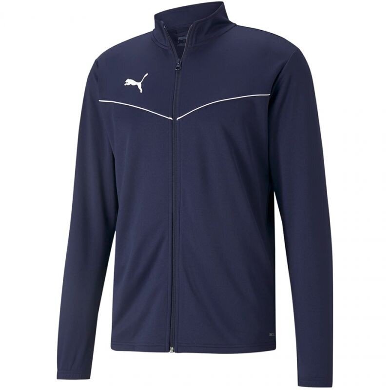 Miesten urheilupusero Puma teamRise Training Poly Jacket M 657392 06, sininen hinta ja tiedot | Miesten urheiluvaatteet | hobbyhall.fi