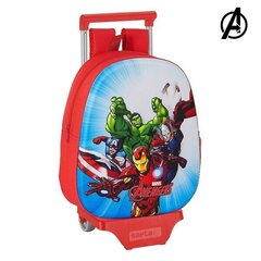 3D koululaukku pyörillä The Avengers hinta ja tiedot | Koulureput ja -laukut | hobbyhall.fi