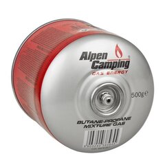 Turistikaasupullo Alpen Camping, 500g. hinta ja tiedot | Retkikeittimet ja tarvikkeet | hobbyhall.fi