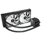 Antec AORUS WATERFORCE 240 72 cfm nestejäähdytyssarja musta ARGB hinta ja tiedot | Tietokoneen tuulettimet | hobbyhall.fi