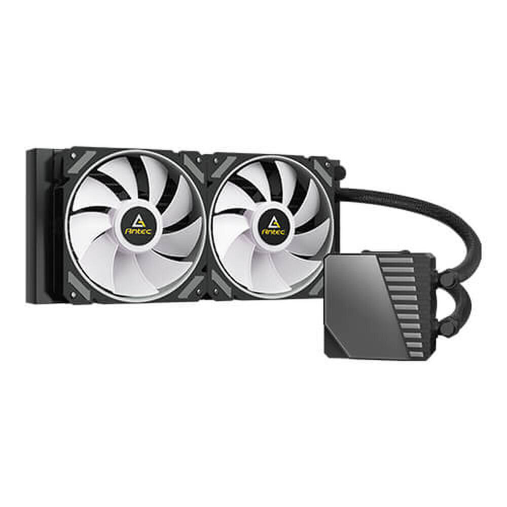 Antec AORUS WATERFORCE 240 72 cfm nestejäähdytyssarja musta ARGB hinta ja tiedot | Tietokoneen tuulettimet | hobbyhall.fi