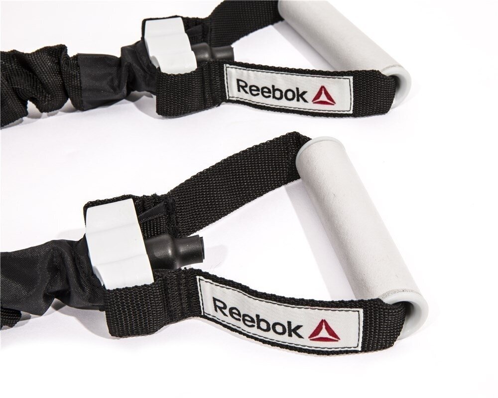 Expander - paarit Reebok Power Tube Level 1 (kevyt) hinta ja tiedot | Käsipuristimet | hobbyhall.fi