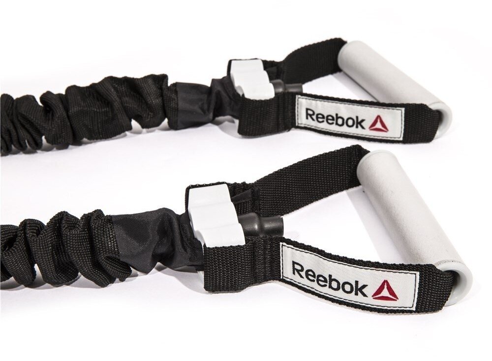 Expander - paarit Reebok Power Tube Level 1 (kevyt) hinta ja tiedot | Käsipuristimet | hobbyhall.fi