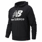 Miesten villapaita New Balance Essentials Stacked Logo M S6438157, musta hinta ja tiedot | Miesten urheiluvaatteet | hobbyhall.fi