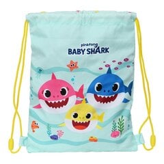 Urheilulaukku Baby Shark Beach päivä, 26 x 34 x 1 cm hinta ja tiedot | Koulureput ja -laukut | hobbyhall.fi