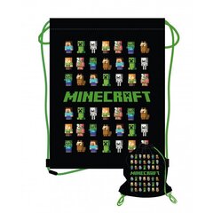 Laukku urheiluvaatteille MINECRAFT 507020200 ASTRA hinta ja tiedot | Koulureput ja -laukut | hobbyhall.fi