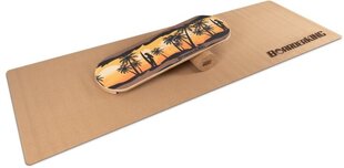 Tasapainolauta BoarderKing Classic, keltainen hinta ja tiedot | Tasapainotyynyt ja -laudat | hobbyhall.fi