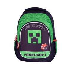 Koulureppu Hash Minecraft, vihreä hinta ja tiedot | Koulureput ja -laukut | hobbyhall.fi