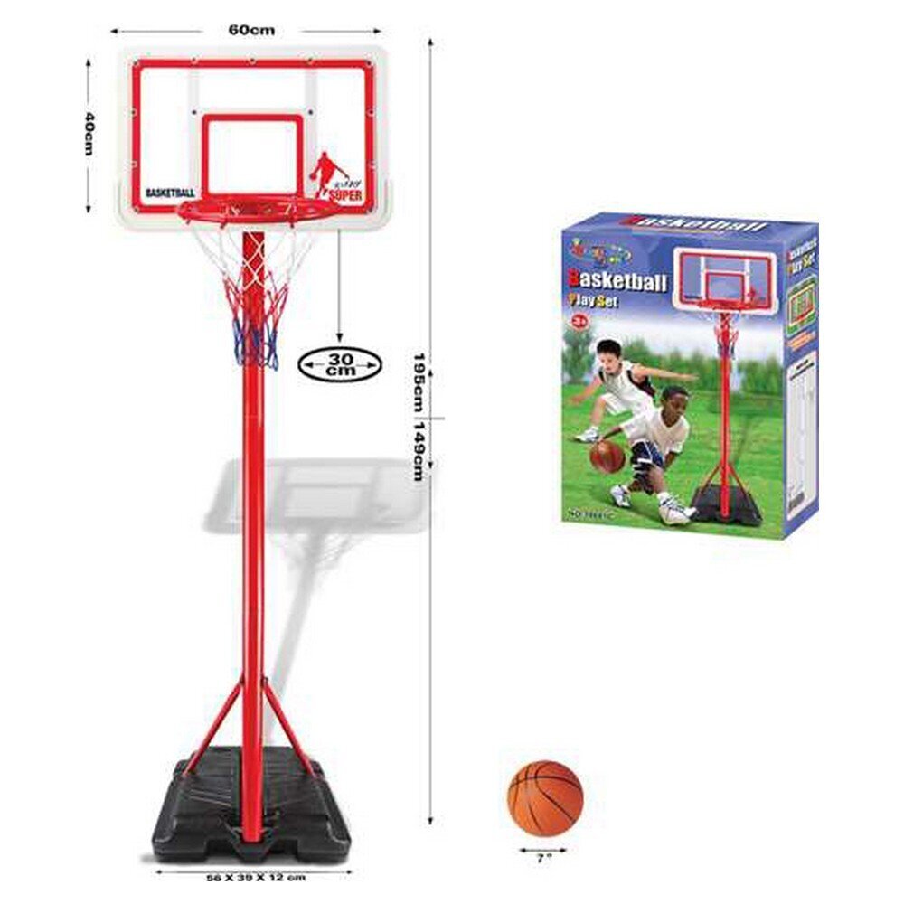 Koripalloteline Bigbuy Fun Basketball hinta ja tiedot | Koripallotelineet | hobbyhall.fi