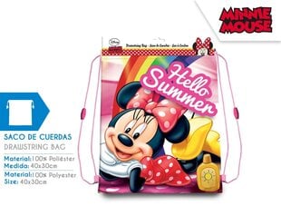 Urheilulaukku Minnie Mouse, 40cm hinta ja tiedot | Koulureput ja -laukut | hobbyhall.fi