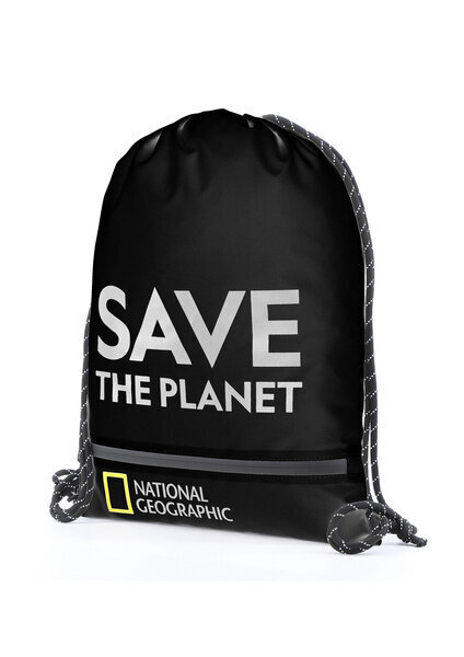 Urheilulaukku National Geographic Earth 8904.06, musta hinta ja tiedot | Koulureput ja -laukut | hobbyhall.fi