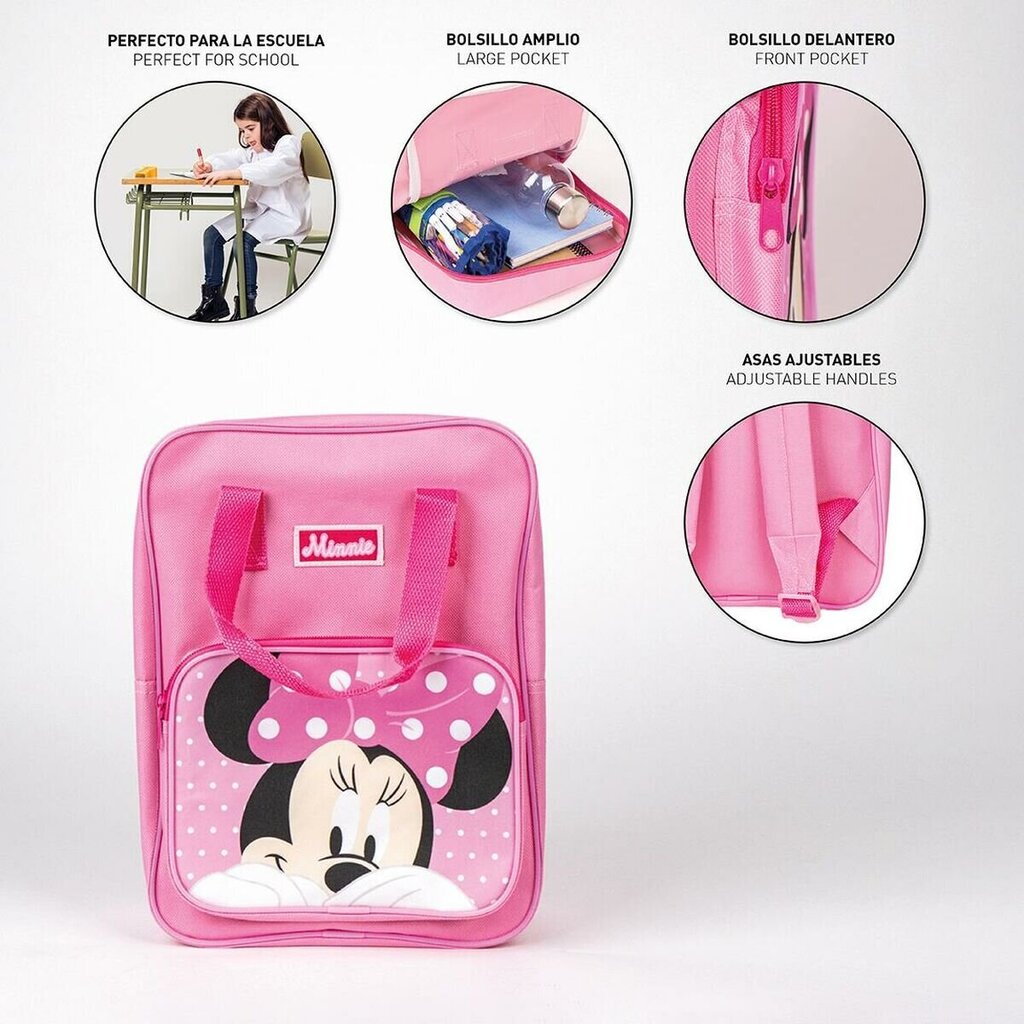 Koulureppu Minnie Mouse, pinkki hinta ja tiedot | Koulureput ja -laukut | hobbyhall.fi