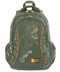 Koulureppu St. Oikea T-Rex Junior, 20L, ruskea hinta ja tiedot | Koulureput ja -laukut | hobbyhall.fi