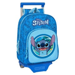 Reppu pyörillä Stitch, sininen hinta ja tiedot | Koulureput ja -laukut | hobbyhall.fi