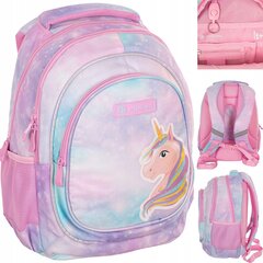 Koulureppu AstraBag Unicorn AB330, 20 l, pinkki hinta ja tiedot | Koulureput ja -laukut | hobbyhall.fi