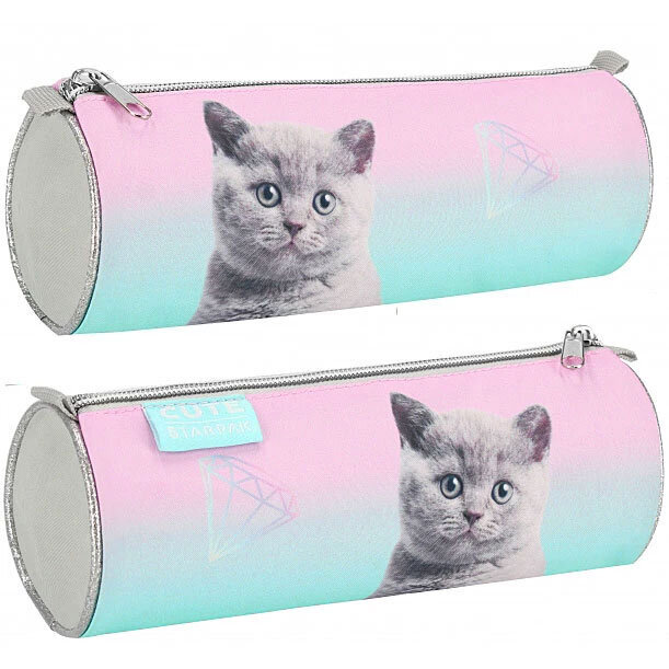 Esikoululaisen reppu pussilla ja kynällä Starpak Ombre kissanpentu 506948, 25x20x9 cm hinta ja tiedot | Koulureput ja -laukut | hobbyhall.fi