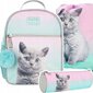 Esikoululaisen reppu pussilla ja kynällä Starpak Ombre kissanpentu 506948, 25x20x9 cm hinta ja tiedot | Koulureput ja -laukut | hobbyhall.fi