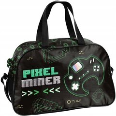 Lasten urheilukassi Paso Pixel Miner PP23HL-074, 40x25x13 cm hinta ja tiedot | Koulureput ja -laukut | hobbyhall.fi