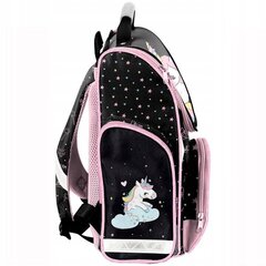 Koulureppu Rainbow Unicorn PP23UI-525, 36x28x15 cm hinta ja tiedot | Koulureput ja -laukut | hobbyhall.fi