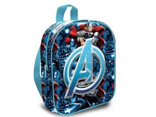 Reppu Marvel Avengers 3D, 30 cm hinta ja tiedot | Koulureput ja -laukut | hobbyhall.fi