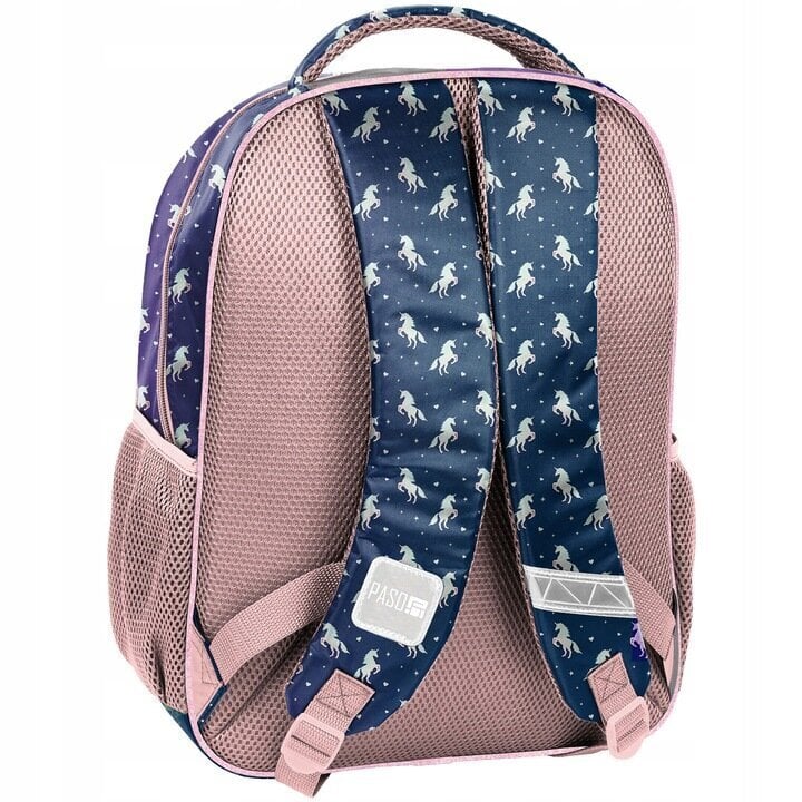 Koulureppu Paso Unicorn PP23JN-260, 41x31x15 cm hinta ja tiedot | Koulureput ja -laukut | hobbyhall.fi