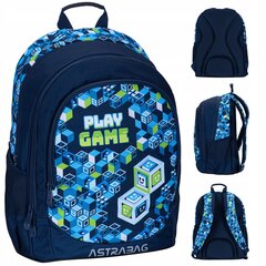 Koulureppu AstraBag AB340 Game 502023062, 20 l, 39x28x15 cm hinta ja tiedot | Koulureput ja -laukut | hobbyhall.fi