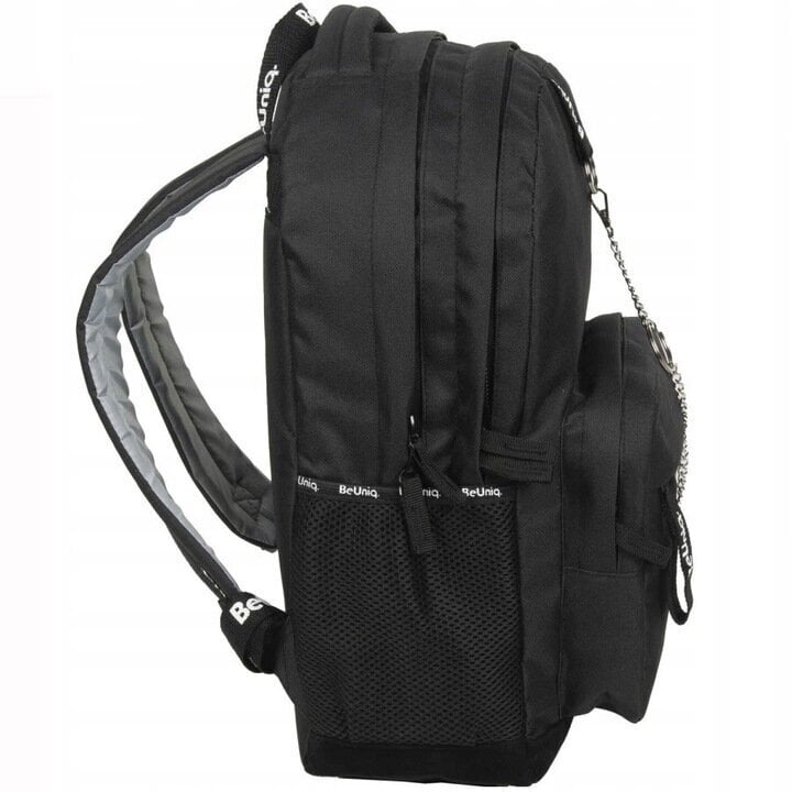 Koulureppu BeUniq PPB22-228, musta, 42x29x18 cm hinta ja tiedot | Koulureput ja -laukut | hobbyhall.fi