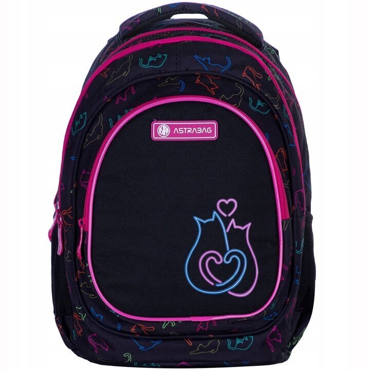 Koulureppu tarvikkeineen AstraBag LO&VE AB330 502023068, 3 osaa hinta ja tiedot | Koulureput ja -laukut | hobbyhall.fi